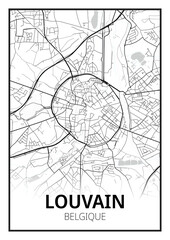 Obraz premium Louvain, Belgique