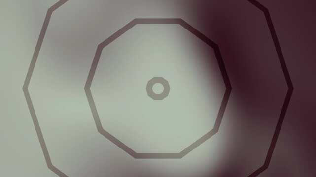 Concentric geometric shapes with muted purple and gray tones. Suitable for abstract designs, backgrounds, concept illustrations, and modern art projects.