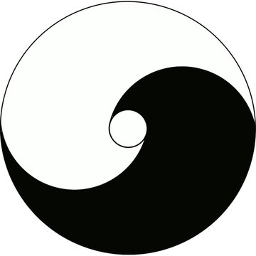Yin-Yang-Hotu, Taijitu transparent