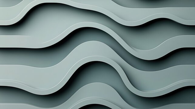 A sleek, modern texture featuring undulating wave patterns in muted tones, ideal for backgrounds in design projects, websites, or promotional materials focused on aesthetics and contemporary styles,