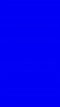 Female Hand Painting 2 Strokes To Fill Screen with Paint Roller From Green Screen to Blue Screen Chromakey.