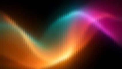 Abstract background with colorful gradient light effects design