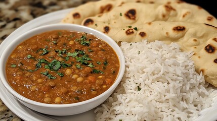 bowl of lentil soup