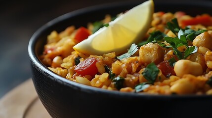 rice with vegetables and meat