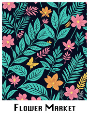 Oil painting . Artistic brush strokes. Botanical illustration for printing on wall decorations.