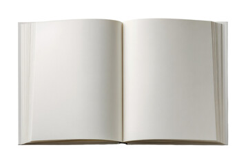 Naklejka premium Open book, blank pages (1)