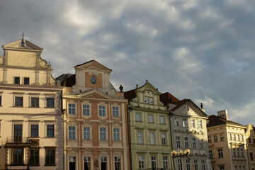 Fototapeta premium Facade of a historic building. Cultural heritage and architectural detail in an urban environment. 