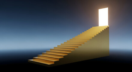 Golden Stairs to Light