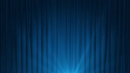 This stock motion graphic video include  clip of  Blue Curtain Background Loop