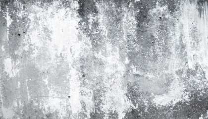Obraz premium Abstract monochromatic background of a distressed concrete wall with a unique grunge texture and peeling paint