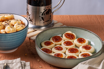 Cookies with quince paste for breakfast or a snack.