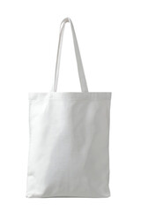 Blank white tote bag