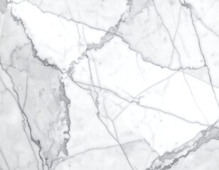 Close-up view of white marble, veined with gray
