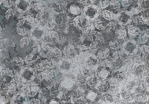 Textured backdrop created by eagle head for camouflage umiform or dynamic posters. 
Chaotic gray bird motifs for backgrouds or textures, business concepts, covers, interiors, tiles, prints, wallpapers