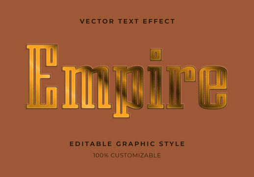Golden Victorian Embossed Leather Book Title Text Retro Luxury Double Font