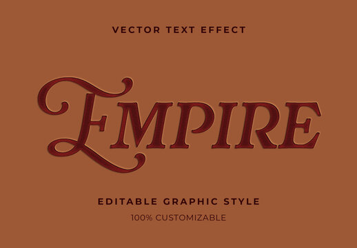 Red Victorian Embossed Leather Book Title Text Vintage Decorative Font