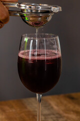 Vino con limon
