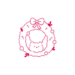 Simple black line drawing of a clock face with the hour hand pointing to the left