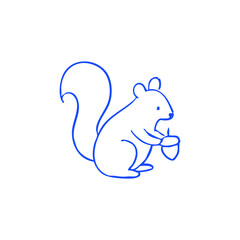 Black line drawing of a mouse wearing glasses