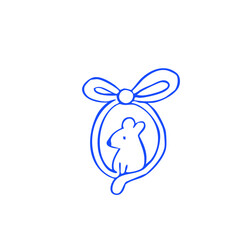 Smiling face with a heart, simple emoticon graphic