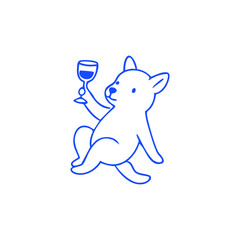 Cartoon raccoon in sunglasses taking a selfie with a phone