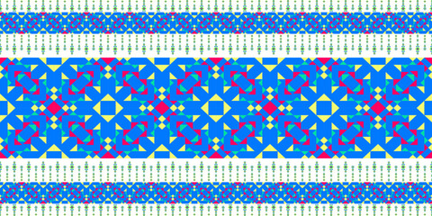 Set of abstract seamless patterns for fabric wallpaper and decorative design