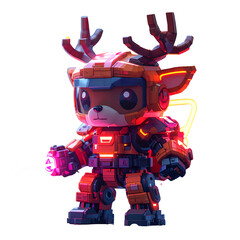Robot deer figure