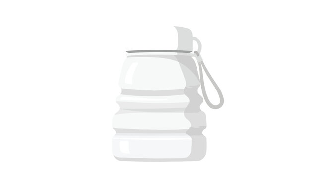 Reusable collapsible water bottle, perfect for outdoor activities and travel, promoting sustainability and hydration in a modern world