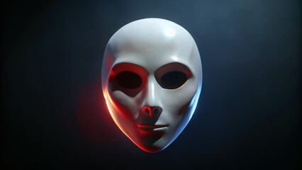 Naklejka premium halloween mask