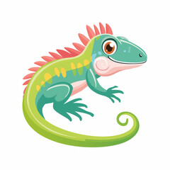 Obraz premium Niedlicher Leguan