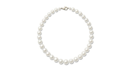 Elegant pearl necklace jewelry displaying timeless sophistication and classic design for fashionable women accessory collection