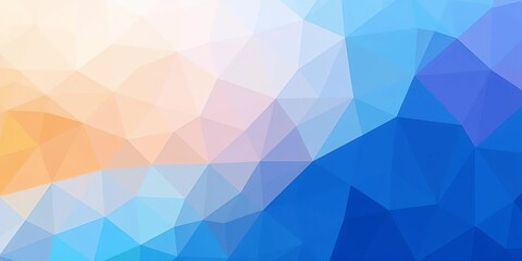 Obraz premium Abstract blue vector graphic background, modern geometric pattern design template, clean, style