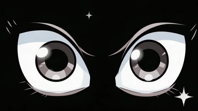 Surprised Cartoon Eyes