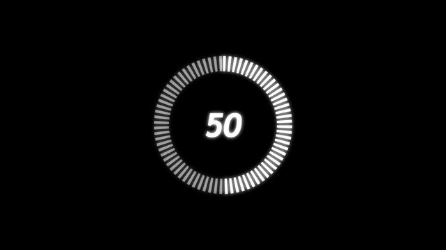 circle loding animation on a white background.Beautiful Circle Loading icon animation.loading progress bar loading.loding icon .4k video Futuristic neon ring