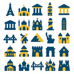  25 Landmark Icons