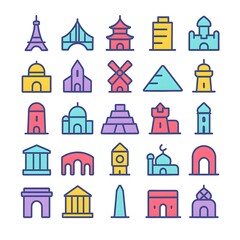  25 Landmark Icons