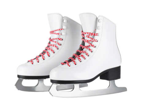 Figure ice skates icon isolated on a white background.