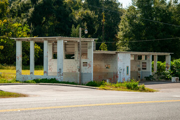 Obraz premium old abandoned building