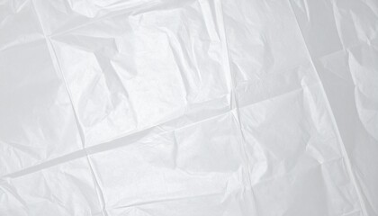 Obraz premium Detailed White Crumpled Paper Texture Background with Diagonal Folds for Creative Projects
