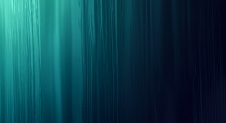 Dark blue abstract digital background featuring vertical lines with a brush stroke or flowing water effect. The color gradient from vibrant teal on the left to deep navy blue on the right creates a se