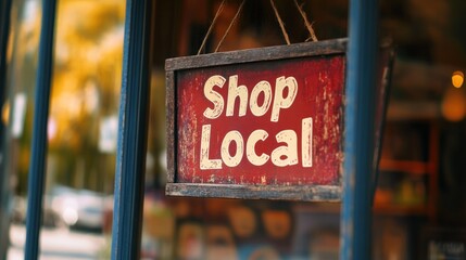 Shop Local Sign (2)