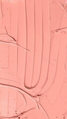 Abstract Peach Texture Background with Artistic Brush Strokes and Smooth Surface Design