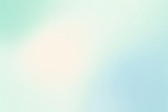 Abstract Lite Gradient Mesh in Mint Green, Cream White, and Sky Blue
