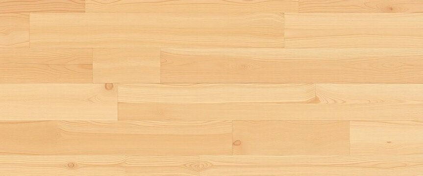 Light brown parquet wood flooring with subtle texture and grain , natural, rustic