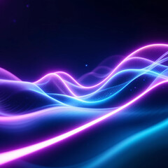 음파의 파장을 자세히 들여다보아 형상화한 그림