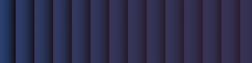 Abstract Dark Blue Gradient Striped Background with Vertical Lines, Modern Minimal Vector Design for Web, Banner, and Presentation, blue striped background