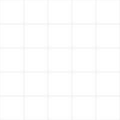 Rectangular 5x5 grid with square transparent background