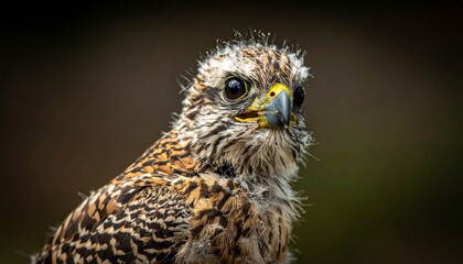 Obraz premium Close-up of a young raptor