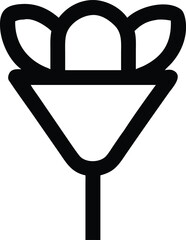 a wedding bouquet of roses in vibrant colors