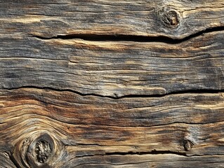 Hand hewn pine wood with an irregular rough and aged grain texture